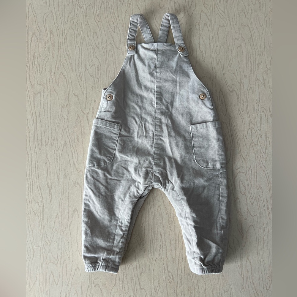 Zara Tan Overalls 3-6 Months